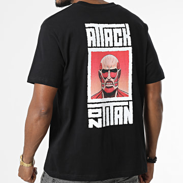  Attack On Titan - Tee Shirt Oversize Colossal Back Noir