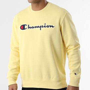 Champion - Sudadera cuello redondo 217859 Amarillo