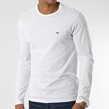  Emporio Armani - Tee Shirt Manches Longues 111653 Blanc