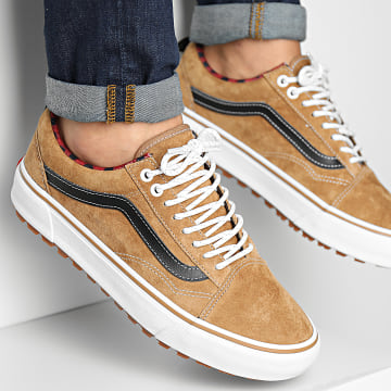  Vans - Baskets Old Skool MTE 5I12Y49 Plaid Brown Black