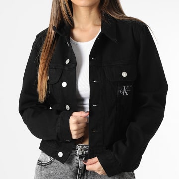  Calvin Klein - Veste Jean Femme 9353 Noir