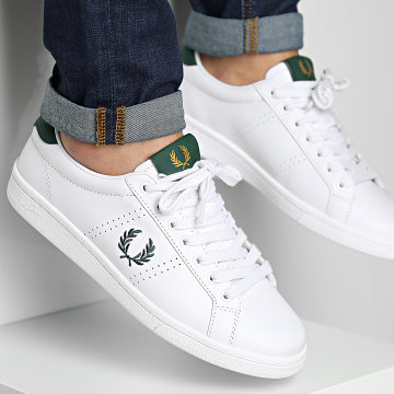  Fred Perry - Baskets B721 Leather FPB4321 White