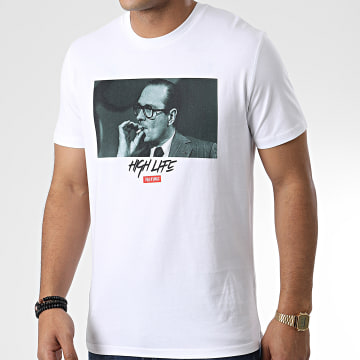 Luxury Lovers - Tee Shirt Chirac High Life Blanc