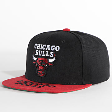  Mitchell and Ness - Casquette Snapback Logo Bill Chicago Bulls Noir