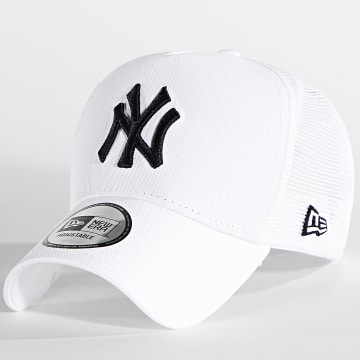  New Era - Casquette Trucker Essential New York Yankees Blanc