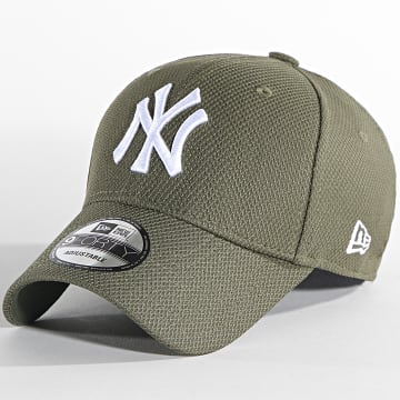  New Era - Casquette 9Forty Diamond Era New York Yankees Vert Kaki