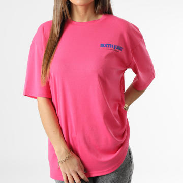 Sixth June - Camiseta mujer W33625PTS Rosa