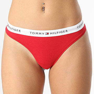 Tommy Hilfiger - Tanga para mujer 3835 Rojo