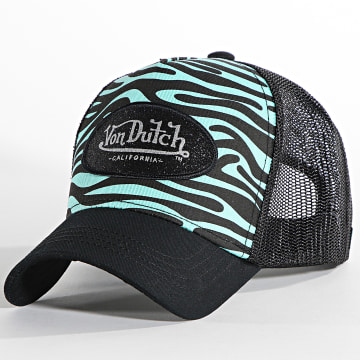  Von Dutch - Casquette Trucker Zebra Noir