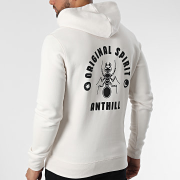  Anthill - Sweat Capuche Original Spirit Beige Noir