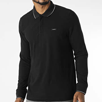  Calvin Klein - Polo Manches Longues 0126 Noir