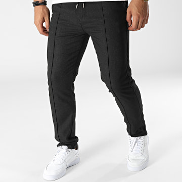  Mackten - Pantalon Chino 401 Noir Chiné