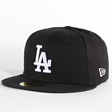  New Era - Casquette Fitted 59Fifty Side Patch Los Angeles Dodgers Noir