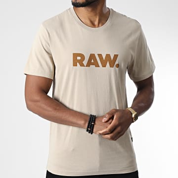  G-Star - Tee Shirt Holorn D22200-336 Beige