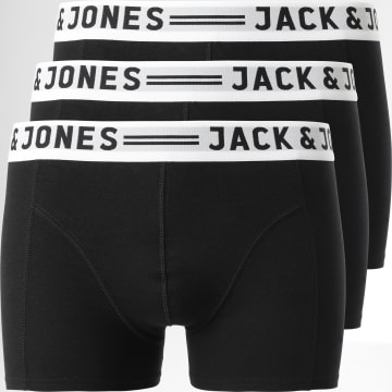  Jack And Jones - Lot De 3 Boxers Sense Noir