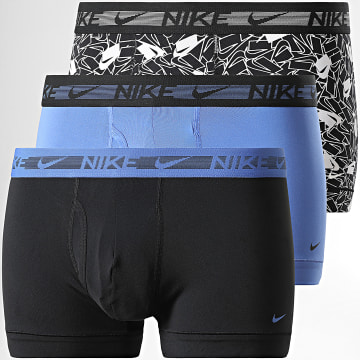  Nike - Lot De 3 Boxers Dri-FIT Ultra Stretch Micro KE1152 Noir Bleu