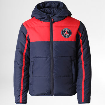 PSG - Doudoune Capuche Enfant P14602 Bleu Marine - LaBoutiqueOfficielle.com