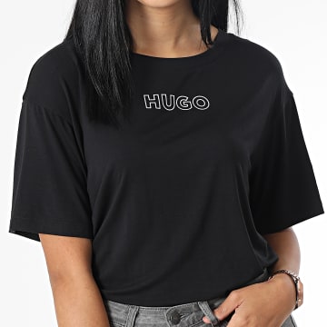 HUGO - Camiseta mujer 50480615 Negro