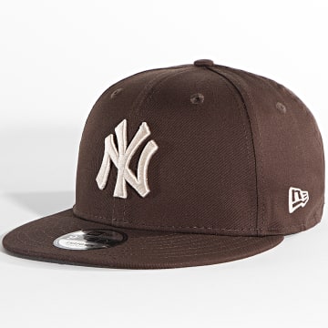 New Era - Casquette Snapback 9Fifty League Essentials New York Yankees Marron