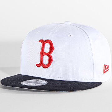  New Era - Casquette Snapback 9Fifty White Crown Boston Red Sox Blanc