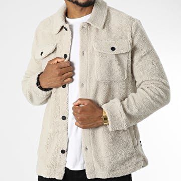  Only And Sons - Veste Fourrure Remy Kodyl Beige