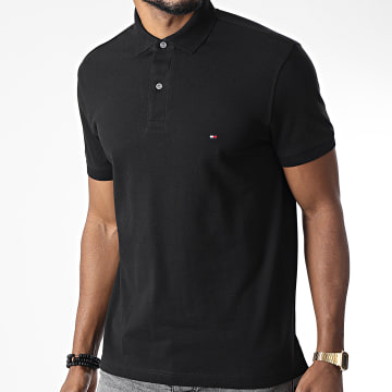 Tommy Hilfiger - Polo Manches Courtes 1985 Regular 7770 Noir