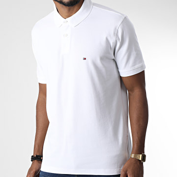 Tommy Hilfiger - Polo Manches Courtes 1985 Regular 7770 Blanc