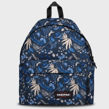  Eastpak - Sac A Dos Padded Pak'r Whimsical Bleu Marine Floral