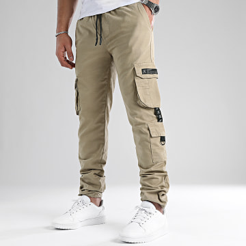  Final Club - Pantalon Cargo Regular Fit 1046 Beige