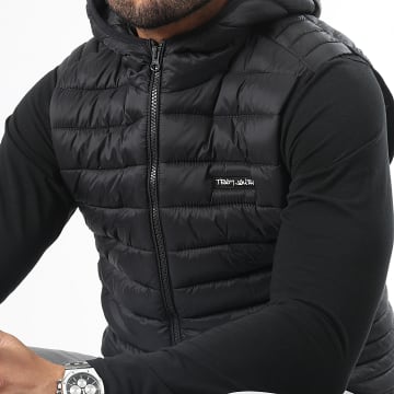 Teddy Smith - Sweat Zippé Capuche Class Little 10916794D Noir