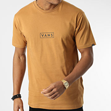  Vans - Tee Shirt Classic Easy Box Camel