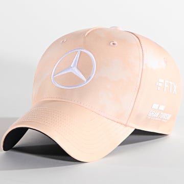  AMG Mercedes - Casquette Lewis Hamilton Driver Sky Orange
