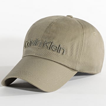 Calvin Klein - Cappello con ricamo 5737 Verde Khaki