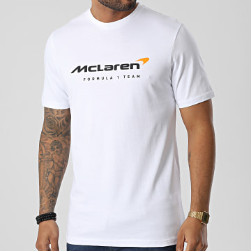 McLaren - Tee Shirt Team Core TM1346 Blanc