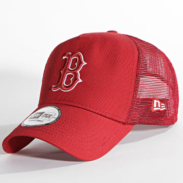  New Era - Casquette Trucker 9Forty League Essential Boston Red Sox Rouge