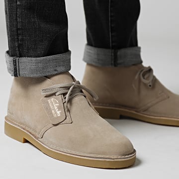  Clarks Originals - Chaussures Desert Boots Evo Sand Suede