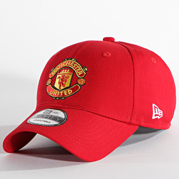  New Era - Casquette 9Forty Basic Manchester United Rouge