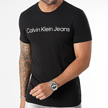 Calvin Klein - Tee Shirt Institutional 2552 Noir