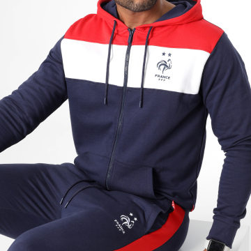  FFF - Ensemble De Survetement Fan Bleu Marine