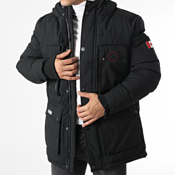  Geographical Norway - Parka Capuche Albertana Noir