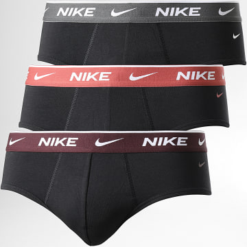  Nike - Lot De 3 Slips KE1006 Noir
