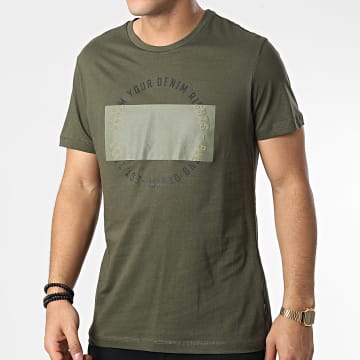  Blend - Tee Shirt 20715560 Vert Kaki