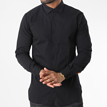  BOSS - Chemise Manches Longues Magneton 50467251 Noir
