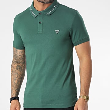  Guess - Polo Manches Courtes M3RP66-KBL51 Vert