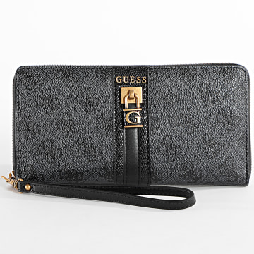  Guess - Portefeuille Femme Ginevra Gris Anthracite