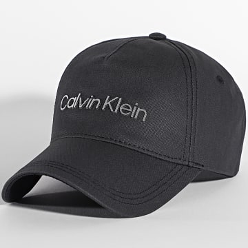  Calvin Klein - Casquette Coated Branding 9935 Gris Anthracite