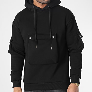  Uniplay - Sweat Capuche OTS-7 Noir