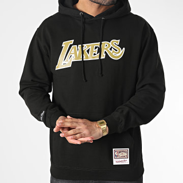  Mitchell and Ness - Sweat Capuche Los Angeles Lakers Noir