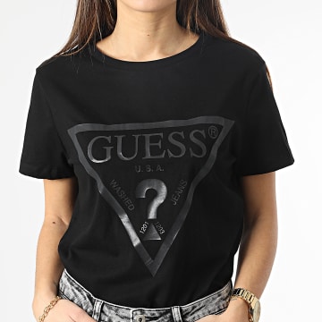 Guess - Maglietta da donna V2YI07-K8HM0 Nero