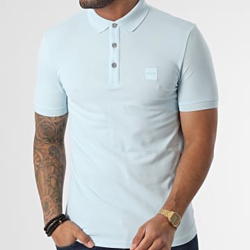  BOSS - Polo Manches Courtes Passenger 50472668 Bleu Clair